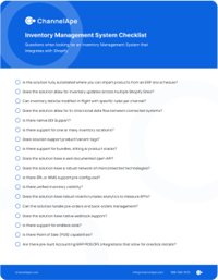 Shopify Automated Inventory Checklist 1