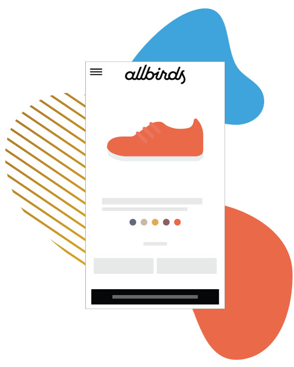 allbirds app screen